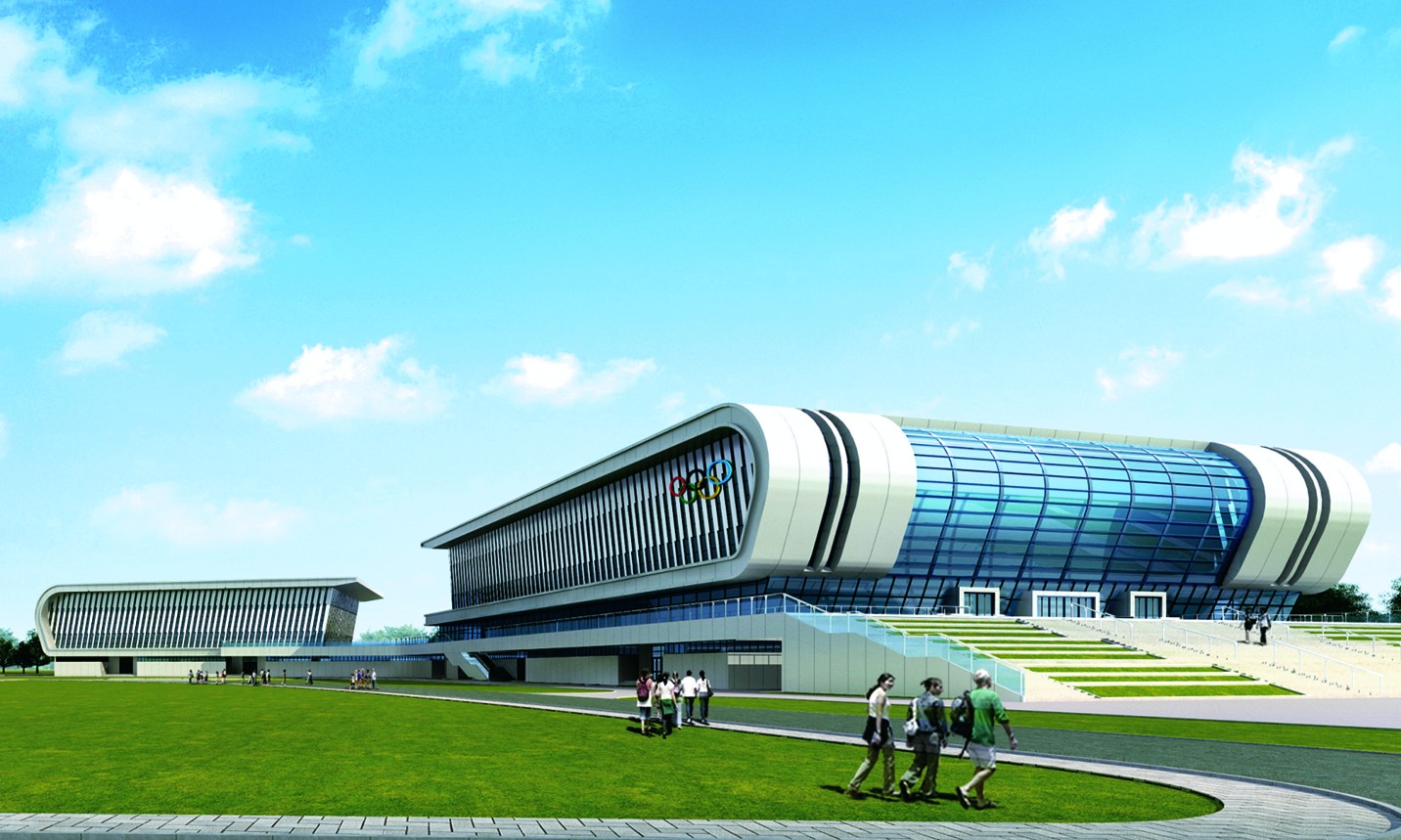 天津财经大学新建综合体育馆